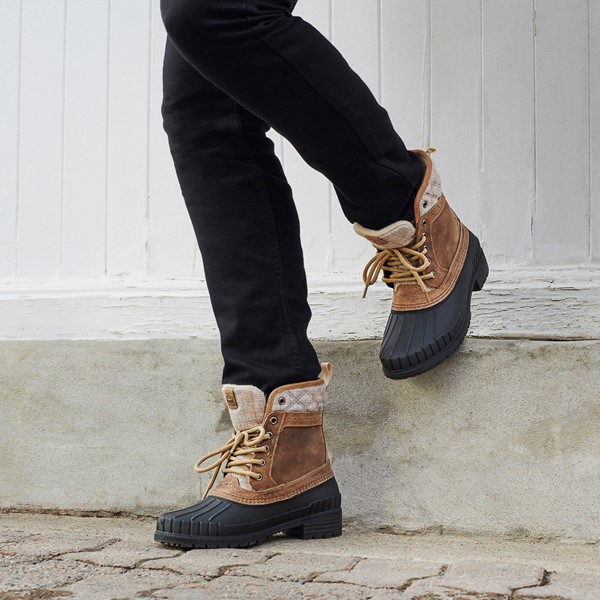 alternate view Womens Kamik Sienna Mid L Winter Boot - TaupeALT1C