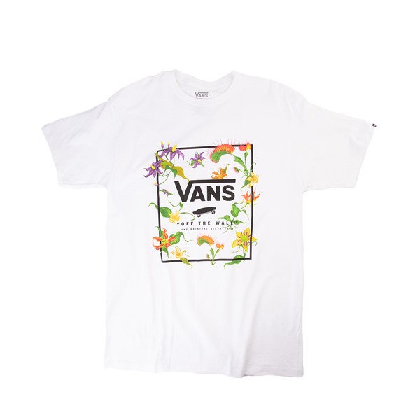 alternate view T-shirt à logo Vans classique - Blanc / Motifs florauxALT2