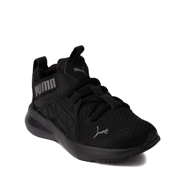 alternate view PUMA Soft Enzo NXT Athletic Shoe - Little Kid / Big Kid - Black / CastlerockALT5