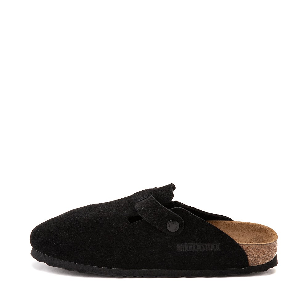 Womens Birkenstock Boston Soft Footbed Clog - Black | JourneysCanada