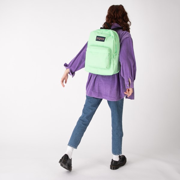 alternate view JanSport Superbreak® Plus Backpack - Mint ChipALT1BADULT