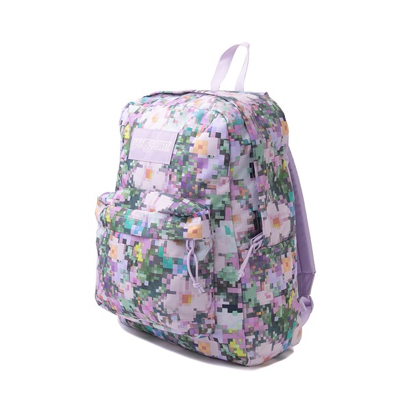 alternate view JanSport Superbreak® Plus Backpack - 8-Bit FloralALT4