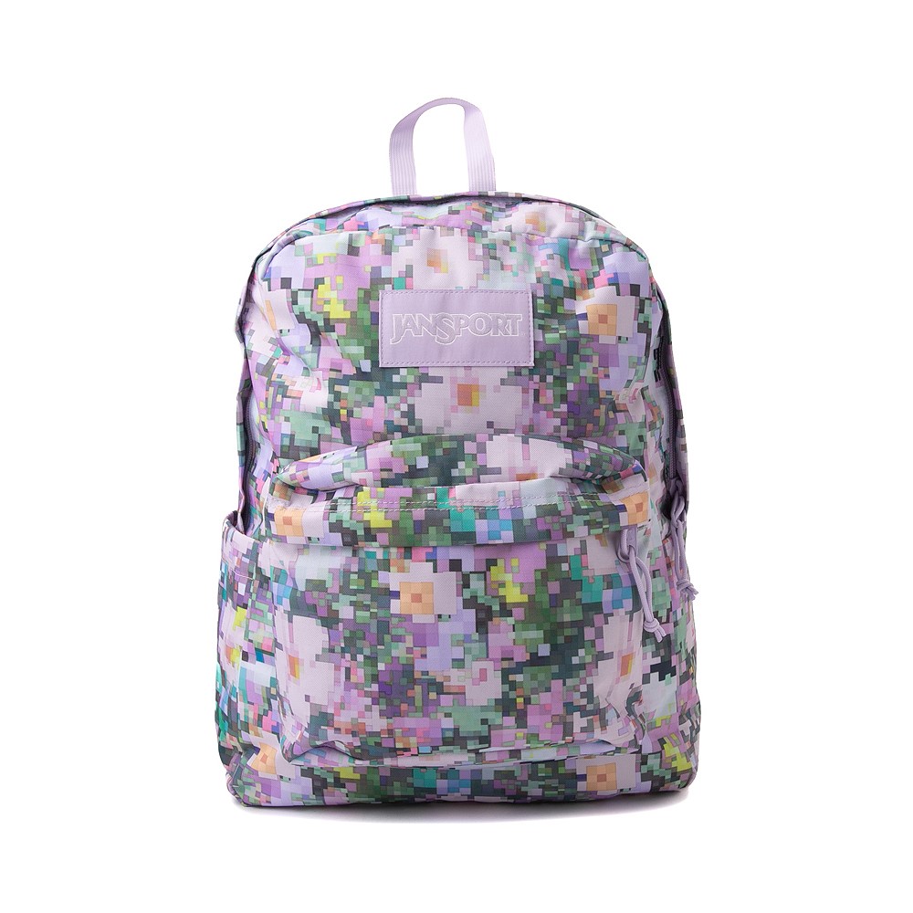 JanSport Superbreak&reg; Plus Backpack - 8-Bit Floral