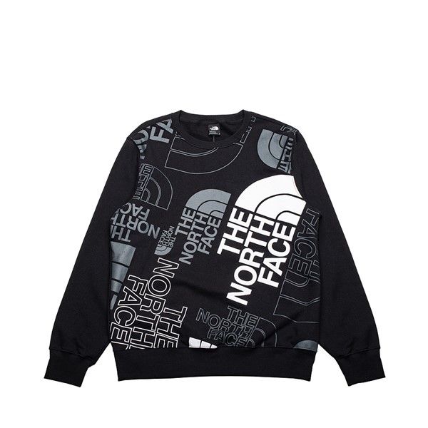 Main view of Mens The North Face Graphic Pullover - Black