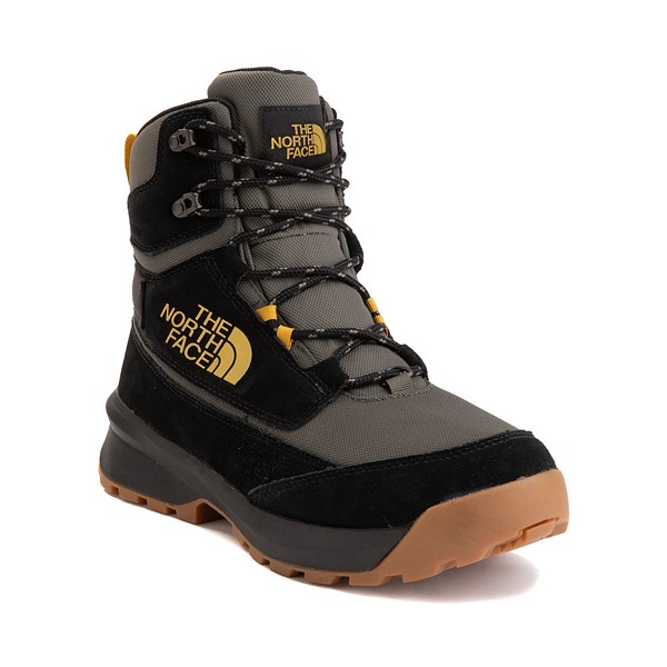 alternate view Mens The North Face Chilkat V Cognito Waterproof Boot - Taupe Green / Mineral GoldALT5