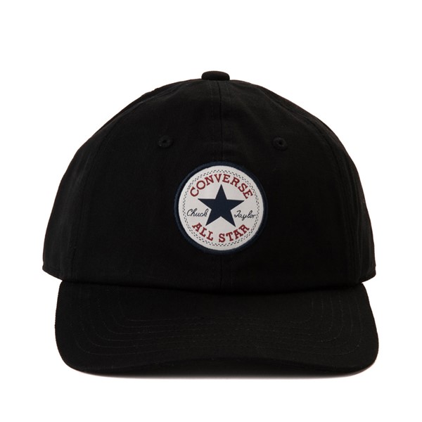 Main view of Converse Logo Patch Dad Hat - Black