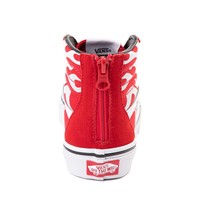 Vans Sk8-Hi Skate Shoe - Little Kid - Racing Red / Ferocious Flame 