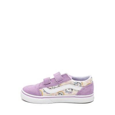 Vue alternative de Chaussure de skate Vans Old Skool V Mythical Glow - Bébés / Tout-petits - Lilas