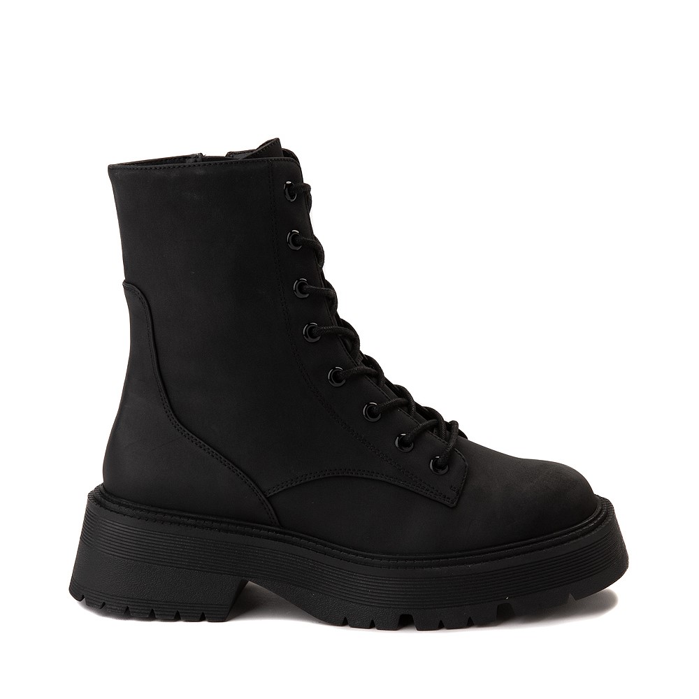 Womens MIA Lilith Combat Boot - Black