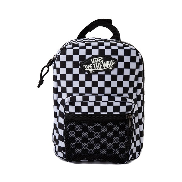 Vans New Skool Checkerboard Lunch Bag - Black / White