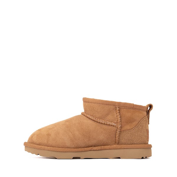alternate view UGG® Classic Ultra Mini Boot - Little Kid / Big Kid - ChestnutALT1