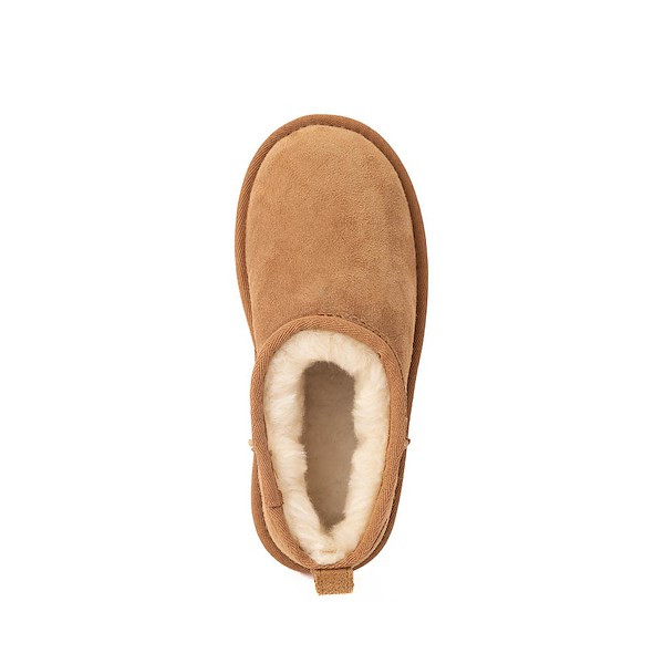 alternate view UGG® Classic Ultra Mini Boot - Little Kid / Big Kid - ChestnutALT2