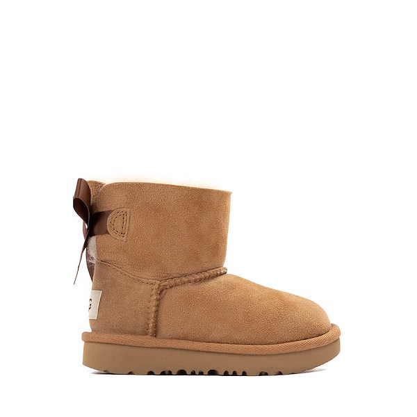 UGG&reg; Mini Bailey Bow II Boot Toddler Little Kid Chestnut