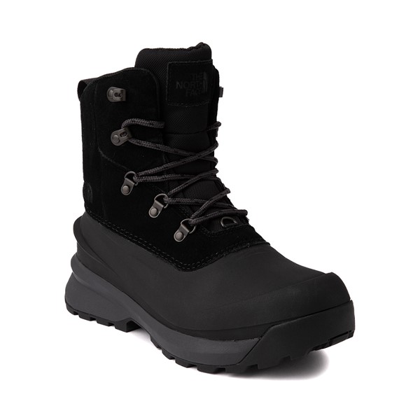 alternate view Mens The North Face Chilkat V Lace Waterproof Boot - Black / Asphalt GrayALT5