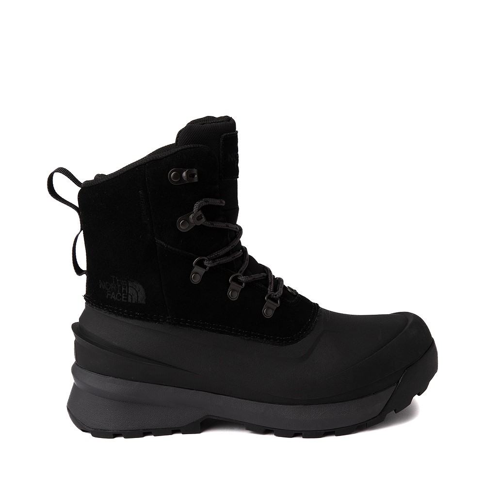 Mens The North Face Chilkat V Lace Waterproof Boot - Black / Asphalt Gray