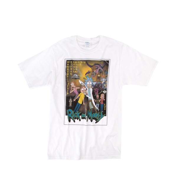 alternate view Rick And Morty Tee - WhiteALT2