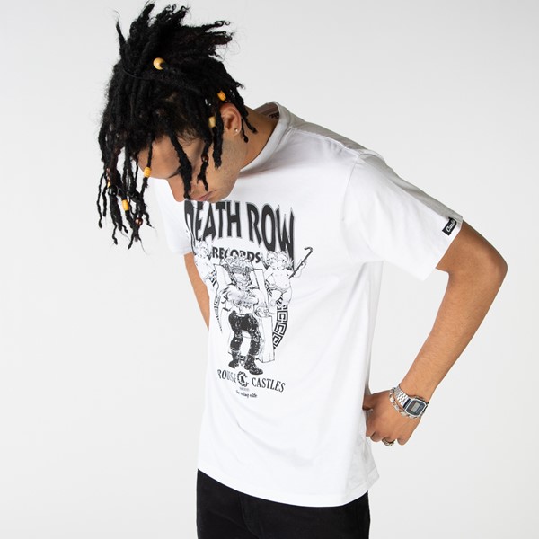 Main view of Mens Crooks & Castles x Death Row Records Tee - White