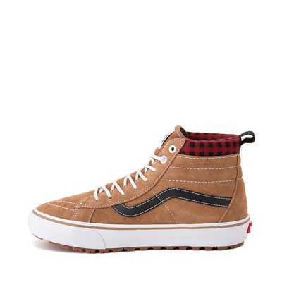 Alternate view of Vans Sk8-Hi MTE-1 Skate Shoe - Brown / Plaid