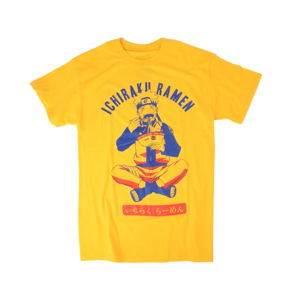 alternate view Mens Naruto Ramen Tee - GoldenrodALT2