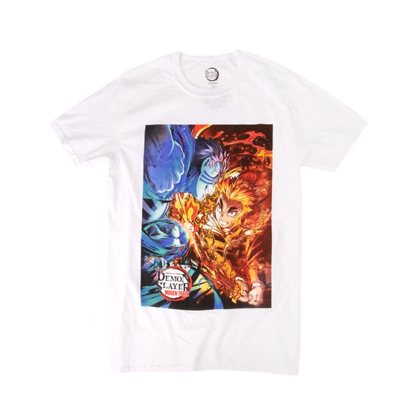 alternate view Mens Demon Slayer Mugen Train Tee - WhiteALT2