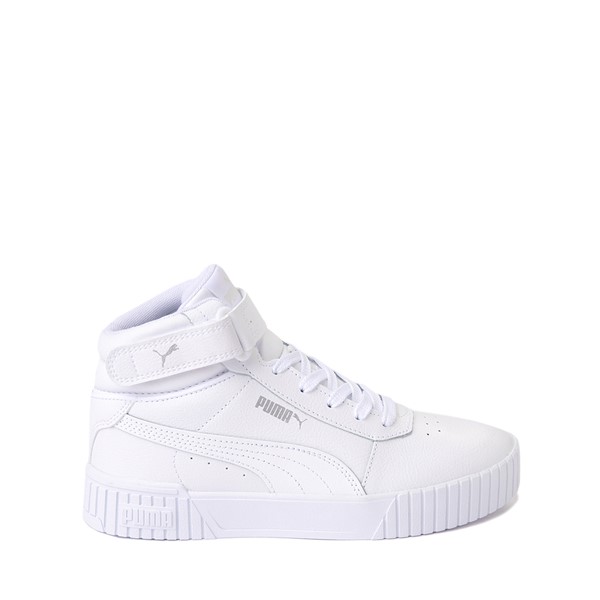 Main view of PUMA Carina 2.0 High-Top Athletic Shoe - Little Kid - White
