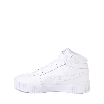 Alternate view of PUMA Carina 2.0 High-Top Athletic Shoe - Little Kid - White