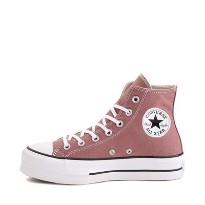 Alternate view of Womens Converse Chuck Taylor All Star Hi Lift Sneaker - Saddle