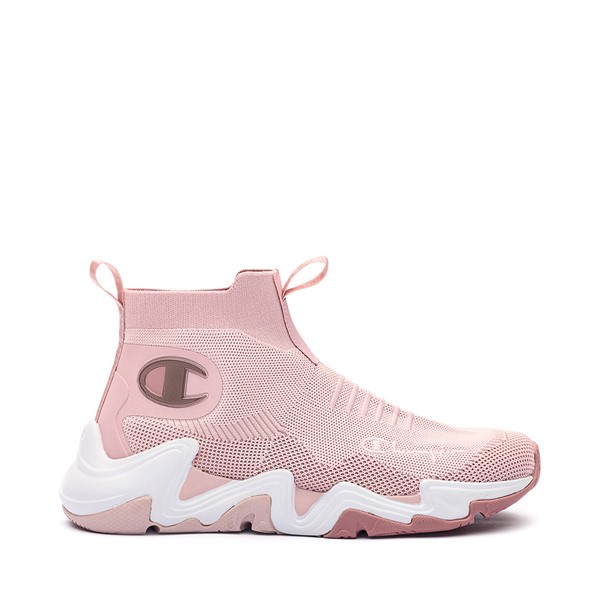 Main view of Womens Champion Hyper C Raw Athletic Shoe - Hush Pink / Rose