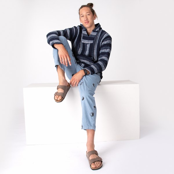 alternate view Poncho Baja Rasta pour hommes - Bleu MarineALT1