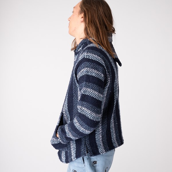 alternate view Poncho Baja Rasta pour hommes - Bleu MarineALT3