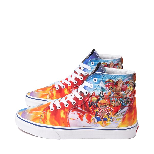 alternate view Vans x One Piece Sk8-Hi Punk Hazard Skate Shoe - MulticolourALT1