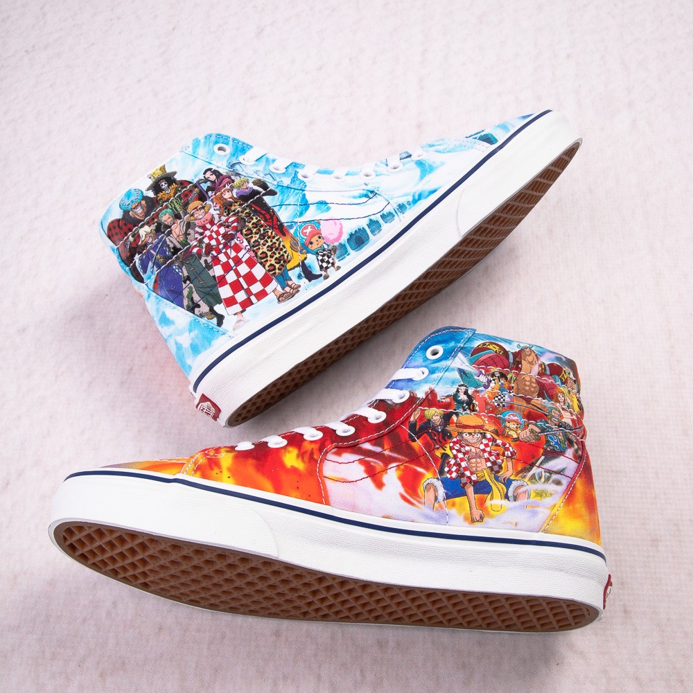 Vans x One Piece Sk8-Hi Punk Hazard Skate Shoe - Multicolour