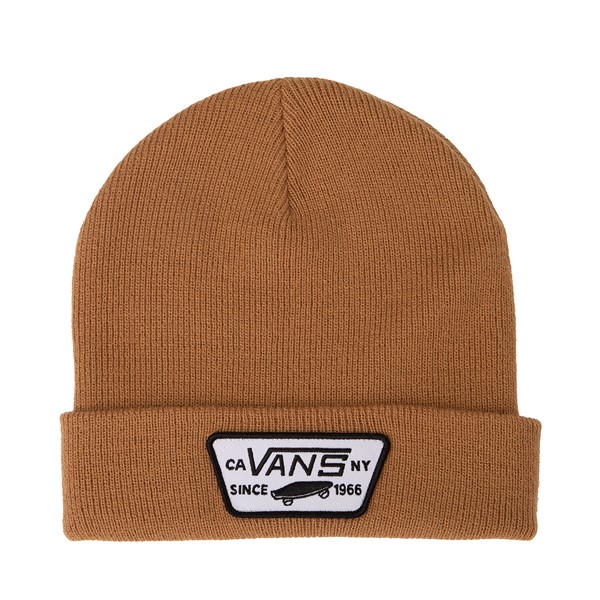 Main view of Vans Milford Beanie - Bone Brown