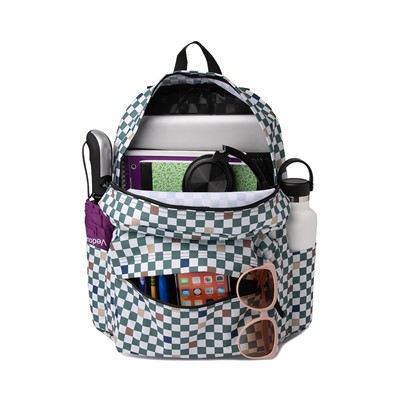 Alternate view of Vans Old Skool H2O Backpack - Duck Green / Checkerboard