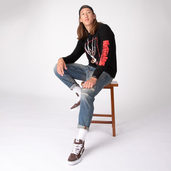alternate view Mens A Nightmare On Elm Street Long Sleeve Tee - BlackALT1