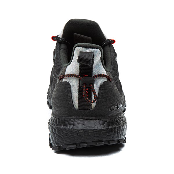 alternate view Mens adidas Ultraboost COLD.RDY Lab Shoe - Core Black / Carbon / Solar RedALT4