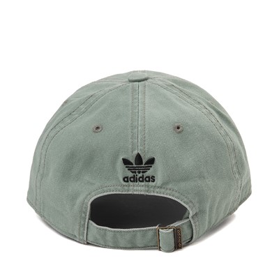 Alternate view of adidas Trefoil Relaxed Dad Hat - Silver