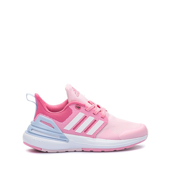 Main view of adidas Rapida Sport Athletic Shoe - Little Kid / Big Kid - Clear Pink / White