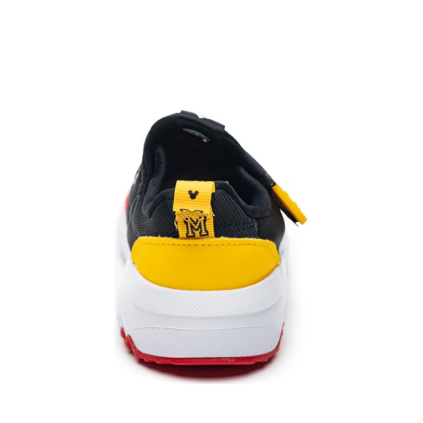 alternate view adidas x Disney Suru365 Mickey Mouse Slip On Athletic Shoe - Baby / Toddler - Black / MulticolourALT4
