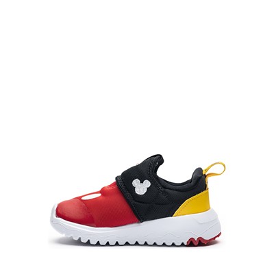 Alternate view of adidas x Disney Suru365 Mickey Mouse Slip On Athletic Shoe - Baby / Toddler - Black / Multicolor