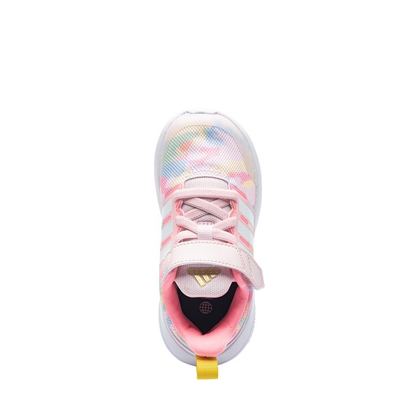 alternate view adidas Fortarun 2.0 Athletic Shoe - Baby / Toddler - Clear Pink / Blue Dawn CamoALT2