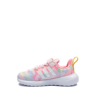 Alternate view of adidas Fortarun 2.0 Athletic Shoe - Baby / Toddler - Clear Pink / Blue Dawn Camo