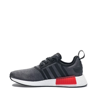 Alternate view of Mens adidas NMD R1 Athletic Shoe - Core Black / Semi Lucid Blue / Glory Red
