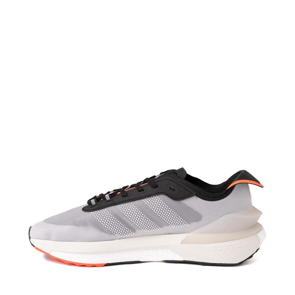 alternate view Mens adidas Avryn Athletic Shoe - Grey / Black / Solar RedALT1