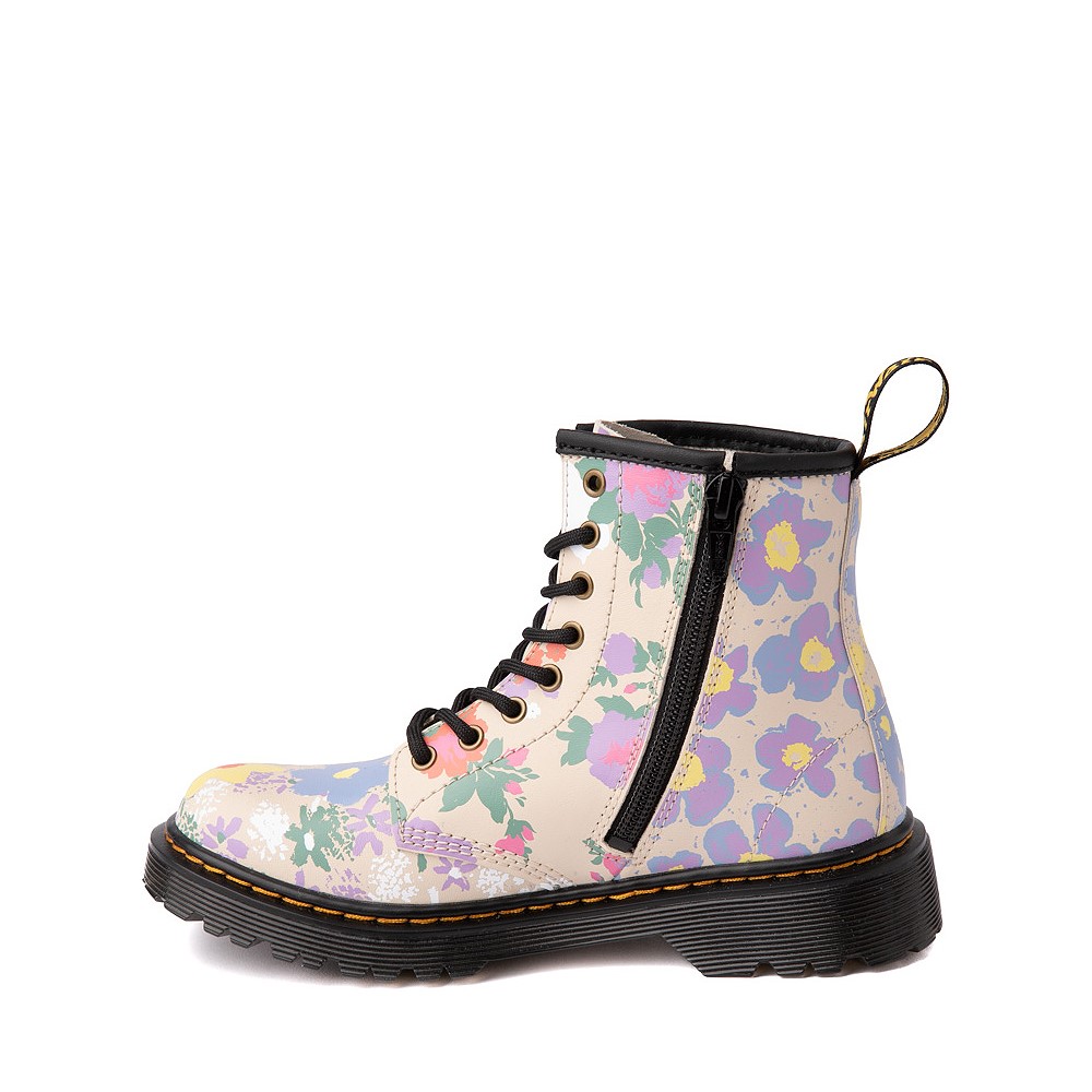 Dr. Martens 1460 8-Eye Boot - Little Kid / Big Kid - Floral Mashup ...