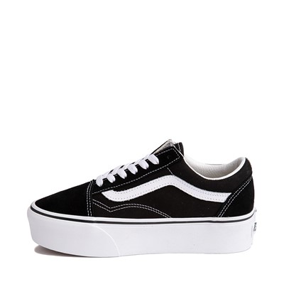 Alternate view of Vans Old Skool Stackform Skate Shoe - Black / White