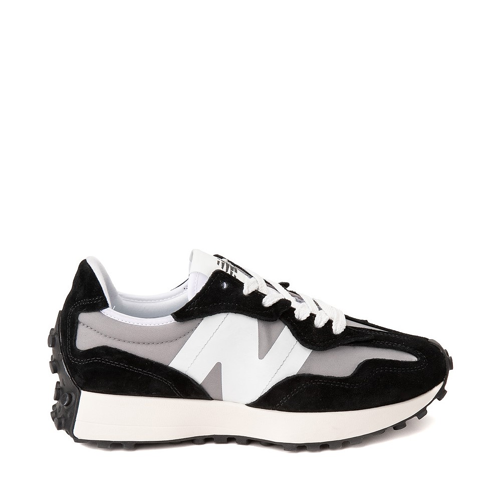 Mens New Balance 327 Athletic Shoe - Black / Grey / White