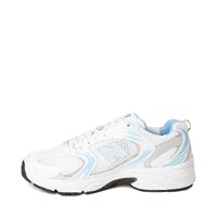 New balance clearance blanche bleu