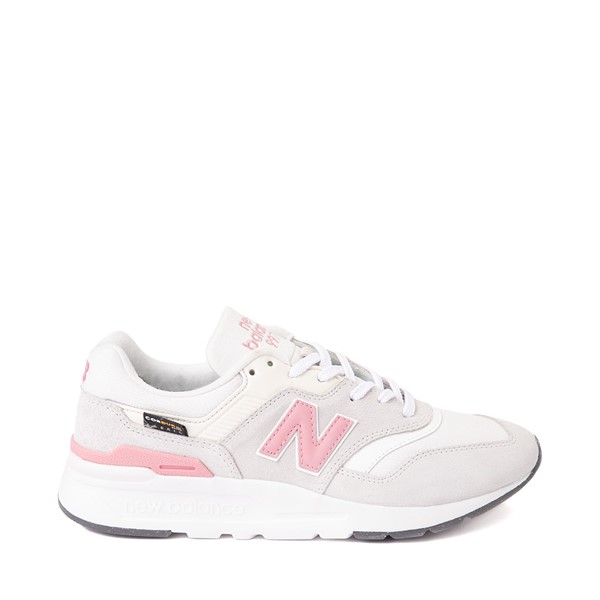 Main view of Womens New Balance 997H Athletic Shoe - Grey Matter / Rose