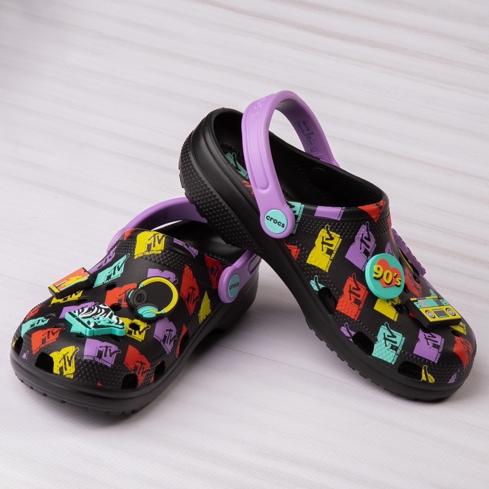 Crocs Classic MTV Clog - Black / Multicolor